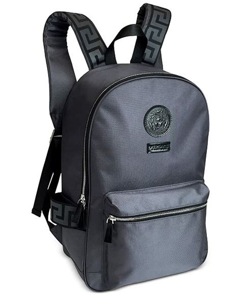 blue versace backpack|versace crossbody bag men's.